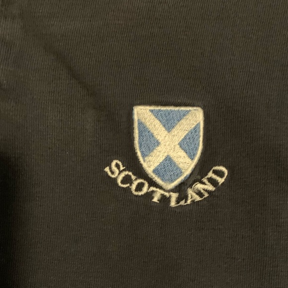 Papini Women’s Scotland Logo Collared Long Sleeve Shirt Size S - Picture 6 of 6